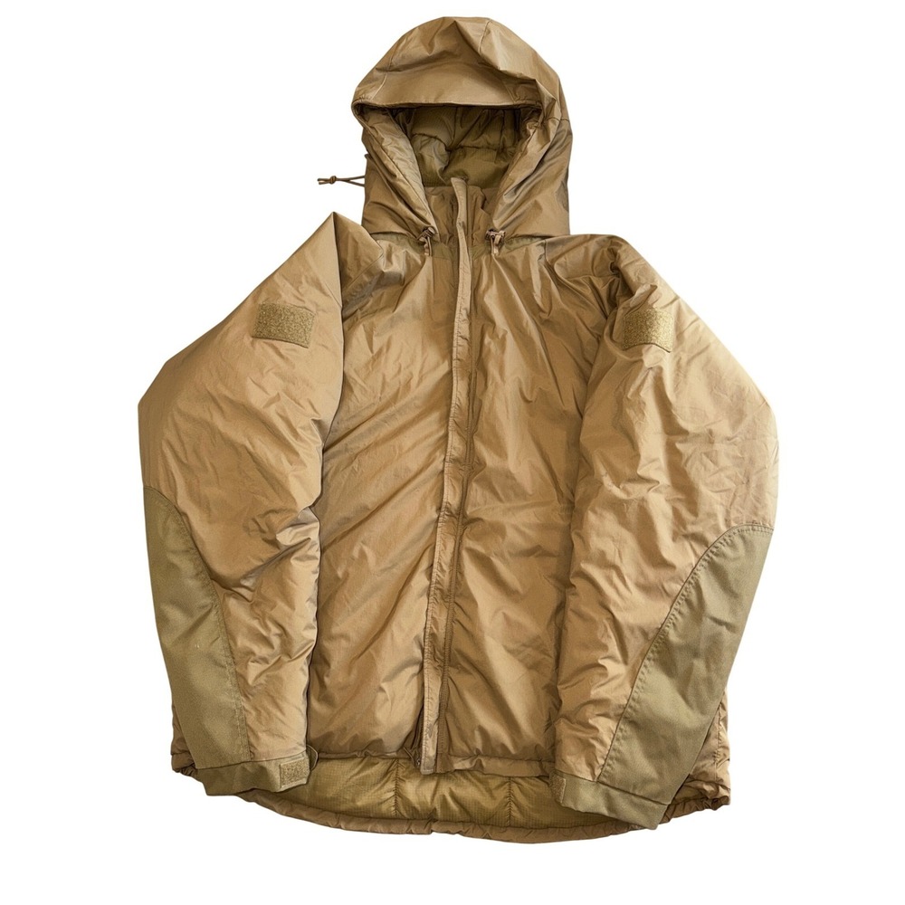 WT Tactical Men XL Low Loft Jacket Coyote Brown PrimaLoft Insulated Made in USA